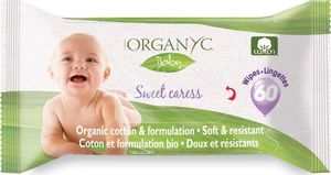 ORGANYC Chusteczki nawilżane z bio-bawełny dla niemowląt uniwersalny 1