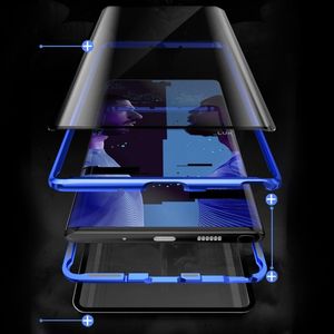 Etui Magnetyczne Front+Back Galaxy A51 - Blue uniwersalny 7