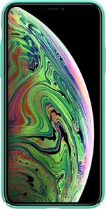 Nillkin Nillkin Super Frosted Shield - Etui Apple iPhone 11 Pro Max z wycięciem na logo (Mint Green) 1