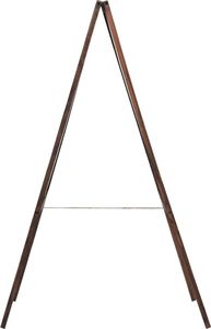 vidaXL Dwustronna tablica kredowa, stojąca, drewno cedrowe, 60 x 80 cm 4