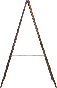 vidaXL Dwustronna tablica kredowa, stojąca, drewno cedrowe, 40 x 60 cm 4