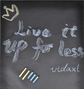 vidaXL Naklejana tablica kredowa (0,6 x 2m), 2 rolki i kreda w zestawie 3