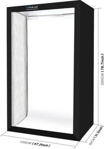 Puluz Namiot bezcieniowy Puluz 200cm LED 23600 lumenów 3