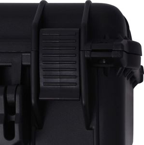 Walizka foto vidaXL Walizka ochronna czarna, 40,6 x 33 x 17,4 cm 7