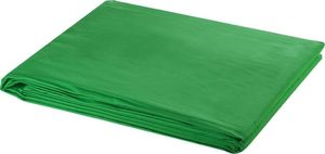 vidaXL Zielone tło fotograficzne, bawełna, 500 x 300 cm, chroma key 1
