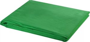 vidaXL Zielone tło fotograficzne, bawełniane, 600 x 300 cm, chroma key 1