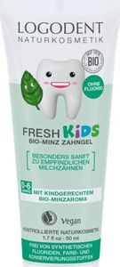 Logona Żel do zębów Fresh Kids z bio-miętą 1