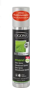 Logona mann Dezodorant spray dla panów z bio-miłorzębem i bio-kofeiną uniwersalny 1