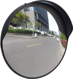 vidaXL Wypukłe lustro drogowe, 30 cm, czarne 1