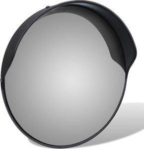 vidaXL Wypukłe lustro drogowe, 30 cm, czarne 3