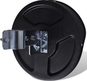 vidaXL Wypukłe lustro drogowe, 30 cm, czarne 4