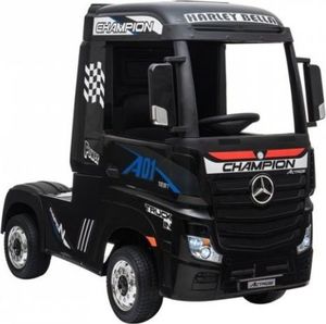 Lean Sport Auto na Akumulator Mercedes Actros Czarny Lakierowany MP4 1