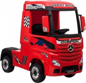 Lean Sport Auto na Akumulator Mercedes Actros Czerwony Lakierowany MP4 1