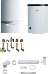 Piec gazowy Vaillant pakiet kocioł gazowy 1-f VC 306/5-5 ecoTEC plus + VIH R 150/6 B + SPS SZ (0010018102) 1