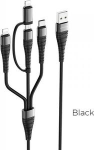 Kabel USB Borofone USB-A - Czarny (BFO-BX32-B) 1