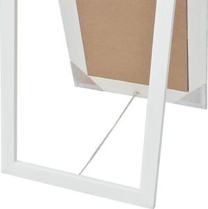 vidaXL Lustro wolnostojące w stylu barokowym 160x40 cm, białe 6