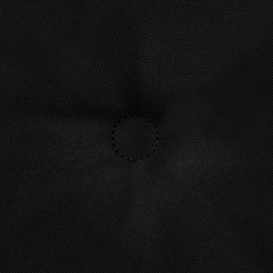 vidaXL Poduszki na krzesła ogrodowe, 2 szt., czarne, 120x50x3 cm 2