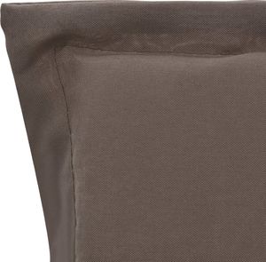 vidaXL Poduszki na krzesła ogrodowe, 2 szt., taupe, 120x50x3 cm 7