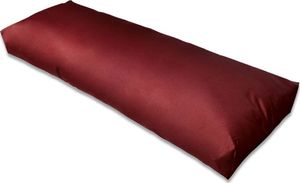 vidaXL Wyściełana poduszka na oparcie, 120x40x10 cm, ciemnoczerwone 1