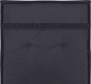 vidaXL Poduszki na krzesła ogrodowe, 2 szt., antracyt, 120x50x3 cm 8