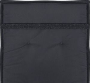 vidaXL Poduszki na krzesła ogrodowe, 4 szt., antracyt, 120x50x3 cm 8