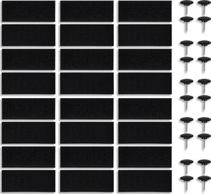 vidaXL Moskitiery na drzwi, 210 x 100 cm, 2 szt., z magnesem, czarne 6