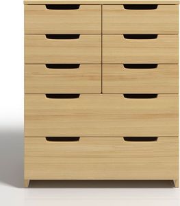 Elior Komoda drewniana z szufladami Laurell 4X - 7 kolorów Biały 1