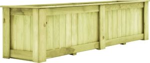 vidaXL Donica ogrodowa, 196x50x50 cm, impregnowane drewno sosnowe 1
