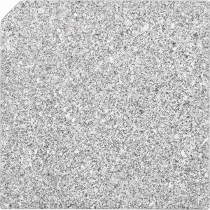 vidaXL Granitowy obciążnik do parasola, 25 kg, kwadratowy, szary 3