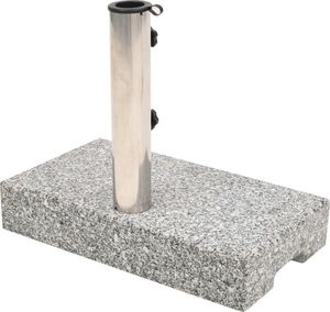 vidaXL Prostokątna podstawa pod parasol, granitowa, 25 kg 3