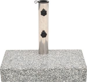 vidaXL Prostokątna podstawa pod parasol, granitowa, 25 kg 4