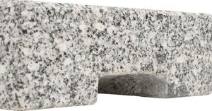 vidaXL Prostokątna podstawa pod parasol, granitowa, 25 kg 5