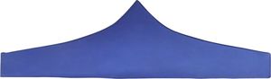 vidaXL Dach namiotu imprezowego, 3 x 3 m, niebieski 3