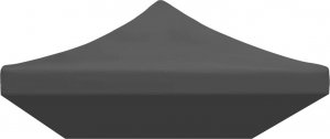 vidaXL Dach namiotu imprezowego, 3 x 6 m, antracytowy 2