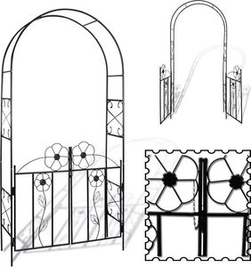 vidaXL Pergola, furtka ogrodowa 2
