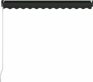 vidaXL Ręcznie zwijana markiza z LED, 350 x 250 cm, antracytowa 5