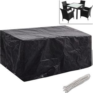 vidaXL Pokrowce na meble ogrodowe dla 4 osób, 2 szt., 8 oczek 2