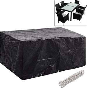 vidaXL Pokrowce na meble ogrodowe dla 6 osób, 2 szt., 10 oczek 2
