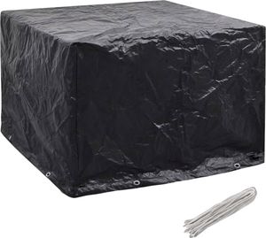 vidaXL Pokrowce na meble ogrodowe, 2 szt., 8 oczek, 122x112x98 cm 3