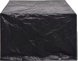 vidaXL Pokrowce na meble ogrodowe, 2 szt., 8 oczek, 135x135x90 cm 3