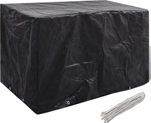 vidaXL Pokrowce na meble ogrodowe, 2 szt., 8 oczek, 140x70x90 cm 2