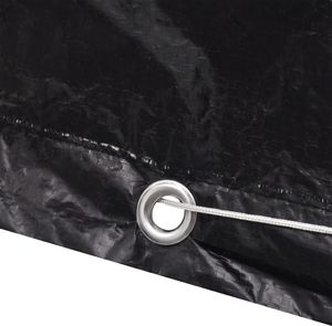vidaXL Pokrowce na meble ogrodowe, 2 szt., 8 oczek, 250x210x90 cm 5
