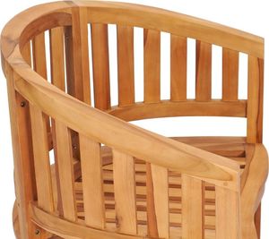 vidaXL krzesła w kształcie banana, 2 sztuki, lite drewno tekowe (48019) 5