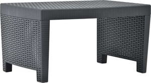 vidaXL 3 częściowy zestaw wypoczynkowy do ogrodu, plastik, antracyt (48824) 3