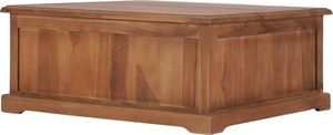 vidaXL Stolik kawowy, 68 x 68 x 30 cm, lite drewno tekowe 5