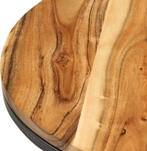 vidaXL Stoliki wsuwane pod siebie, 2 szt., lite drewno akacjowe 4