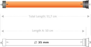 vidaXL Silnik rurowy 10 Nm 5