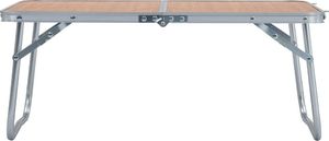 vidaXL Stolik turystyczny brązowy 60x40cm 2