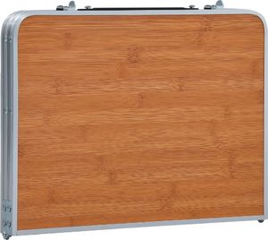 vidaXL Stolik turystyczny brązowy 60x40cm 4