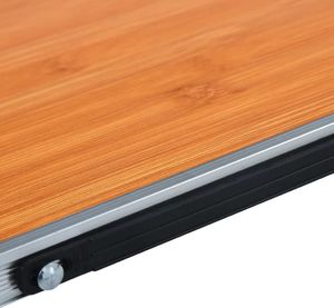 vidaXL Stolik turystyczny brązowy 60x40cm 6